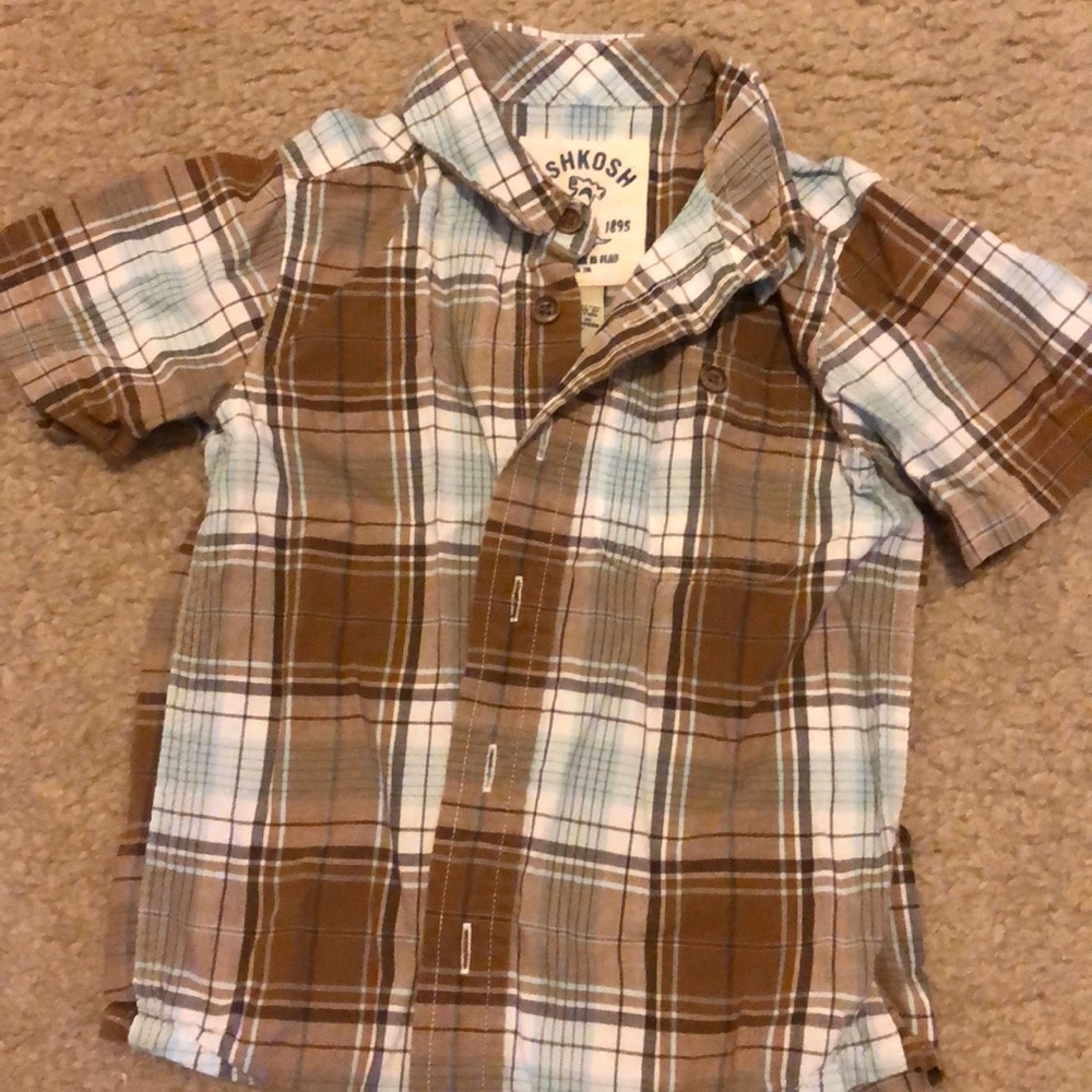 Boys button down shirt